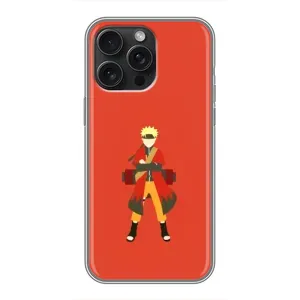 Naruto Anime Чехлы для Айфон 15 Про Макс (AlphaPrint) (рисунок Наруто)