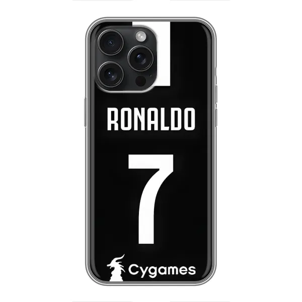 Чехол с принтом «RONALDO 7» для iPhone 15 Pro Max
