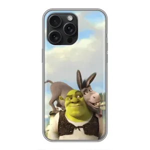 Чохол з принтом «Шрек та Осел» для iPhone 15 Pro Max