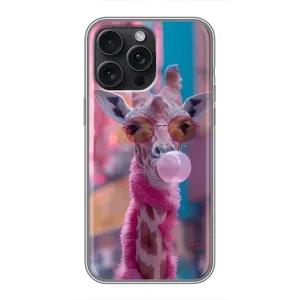 Чехол с принтом «Стильный жирав» для iPhone 15 Pro Max