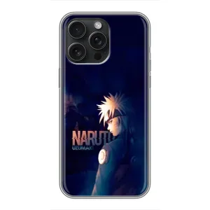 Naruto Anime Чехлы для Айфон 15 Про Макс (AlphaPrint) (тень Наруто)