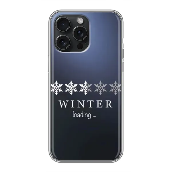 Чехол с принтом «Winter loading» для iPhone 15 Pro Max Чехол с принтом «Winter loading» для iPhone 15 Pro Max