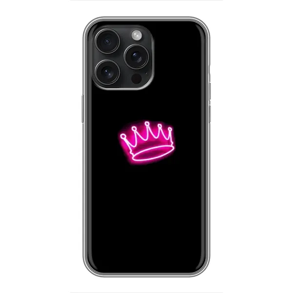 Чехол с принтом «Яркая корона» для iPhone 15 Pro Max