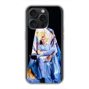 Чохли з футболістом Ерлінг Холанд для iPhone 15 Pro (AlphaPrint) (футболіст Холанн)