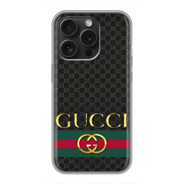 Чохол з принтом «Gucci оригінал» для iPhone 15 Pro