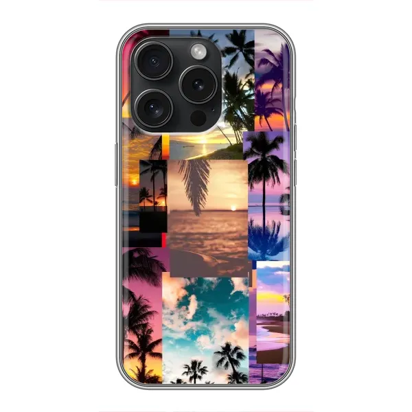 Чехол с принтом «Летний отпуск» для iPhone 15 Pro Чехол с принтом «Летний отпуск» для iPhone 15 Pro