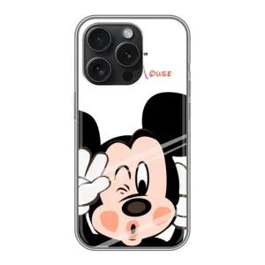 Міккі Маус чохол для iPhone 15 Pro (AlphaPrint - Мультяшні)
