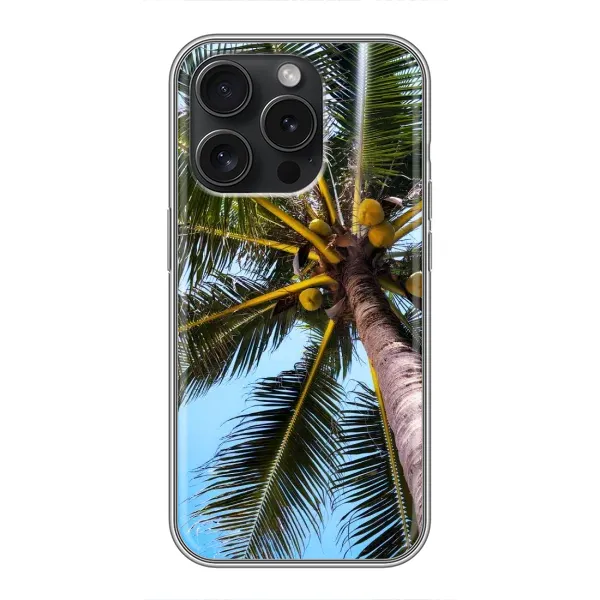 Чехол с принтом «Пальма» для iPhone 15 Pro Чехол с принтом «Пальма» для iPhone 15 Pro
