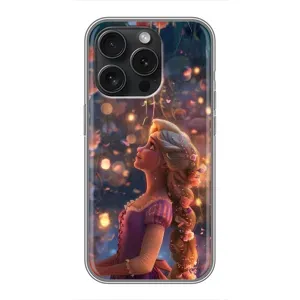 Чехол с принтом «Рапунцель фонарики» для iPhone 15 Pro