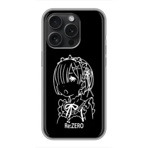 Чохол з принтом «Re: Zero» для iPhone 15 Pro
