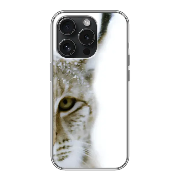 Чехол с принтом «Рысь» для iPhone 15 Pro