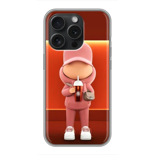 Чохол з принтом «З Кавою» для iPhone 15 Pro