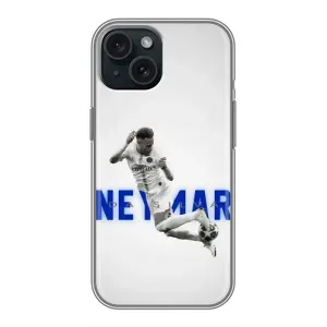 Чехол Неймар для iPhone 15 (AlphaPrint) (Бразилец Неймар)