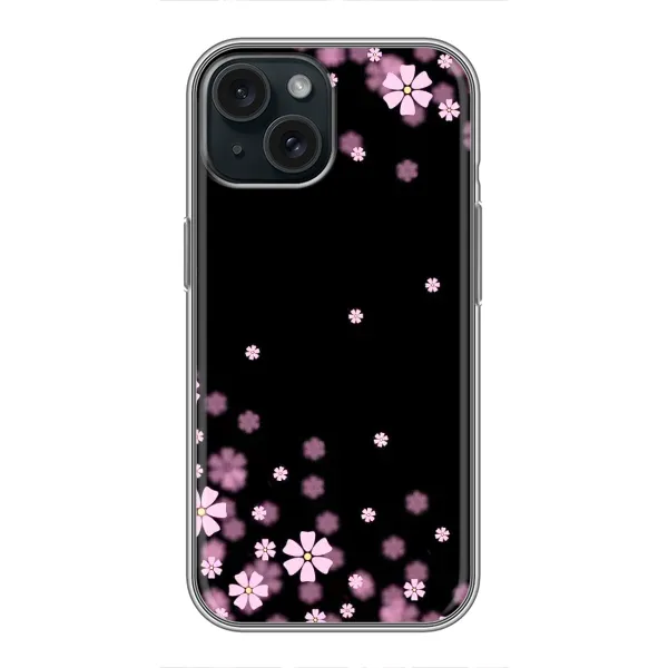 Чохол з принтом «Квіти маленькі» для iPhone 15