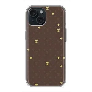 Чехлы Луи Витон для iPhone 15 (AlphaPrint - LOUIS VUITTON) (дизайн Луи Витон)