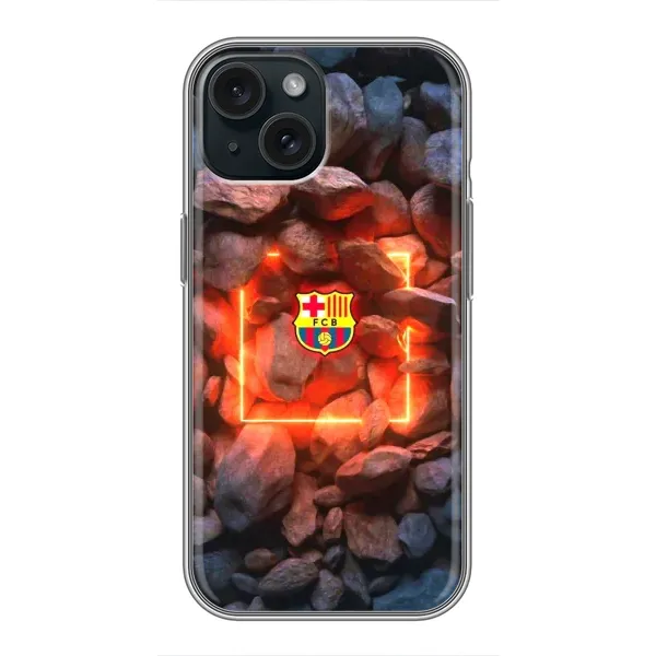 Чехол с принтом «ФК Барселона» для iPhone 15