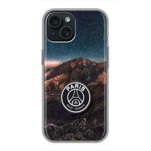 Чехлы PSG для iPhone 15 (AlphaPrint) (ФК ПСЖ)