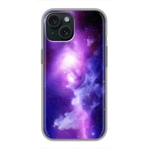 Космические Чехлы для Айфон 15 (VPrint) (Галактика)