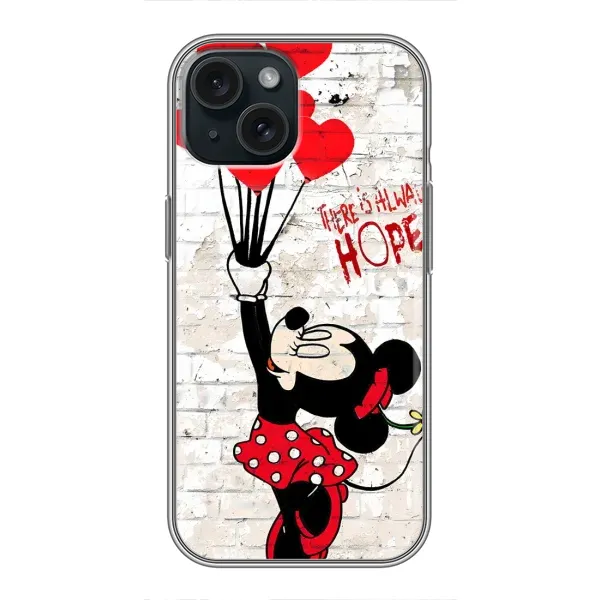 Чехол с принтом «Heart Minni» для iPhone 15