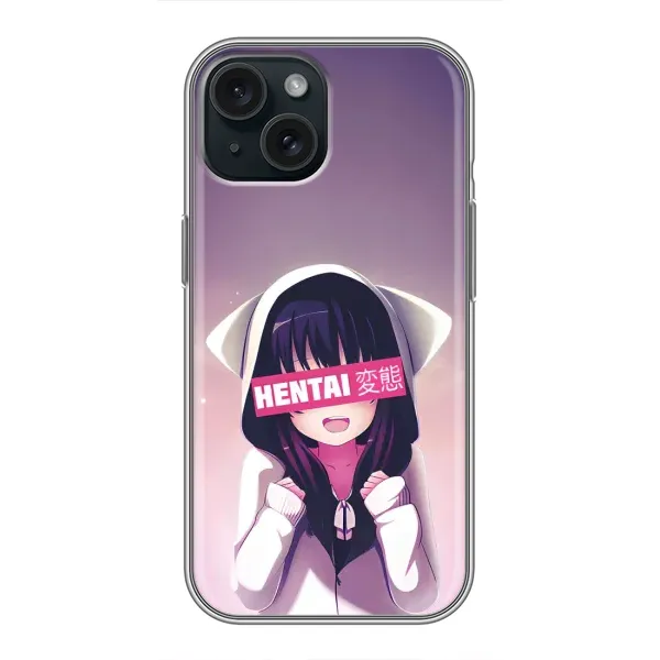 Чехол с принтом «Hentai chan» для iPhone 15