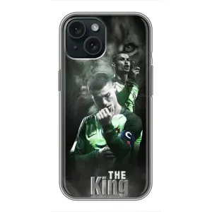 Чехол Криштиану Роналду для iPhone 15 (AlphaPrint) (Криштиано Лев)
