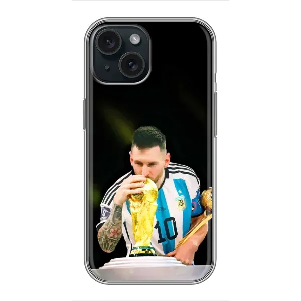 Чохол з принтом «Кубок Мессі» для iPhone 15
