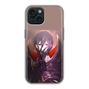 Чехлы Персонажи Аниме Наруто для iPhone 15 (AlphaPrint) (Ламперуж)