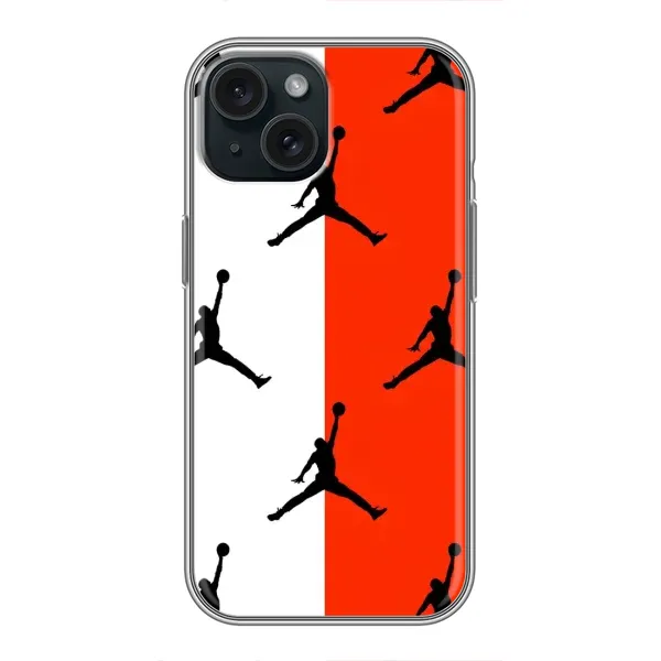 Чохол з принтом «Лого Джордан» для iPhone 15