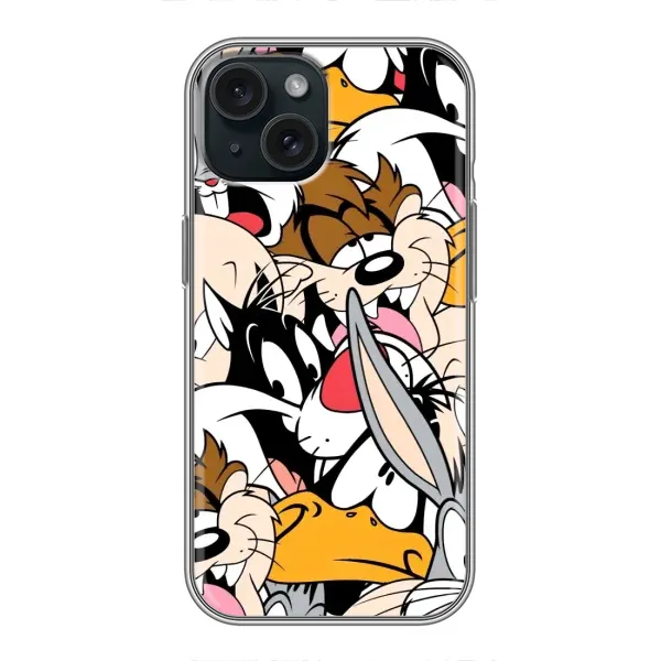 Чехол с принтом «Looney Tunes» для iPhone 15