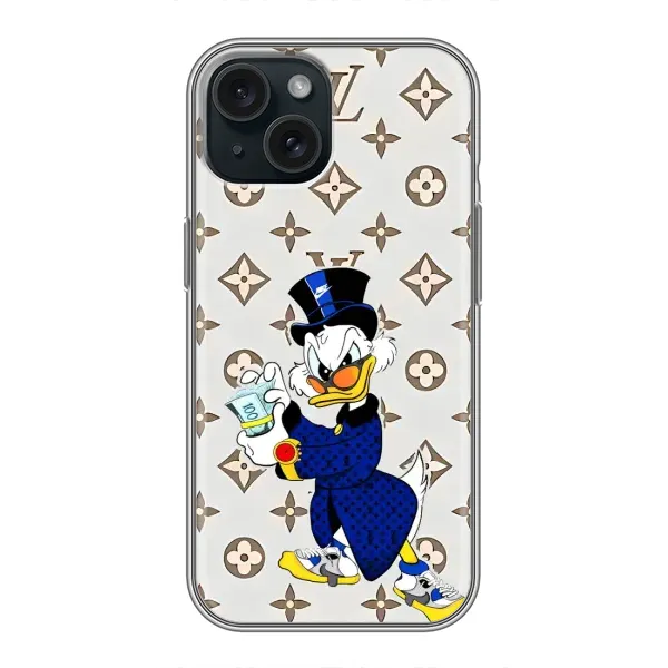 Чехол с принтом «Макдак на стиле» для iPhone 15