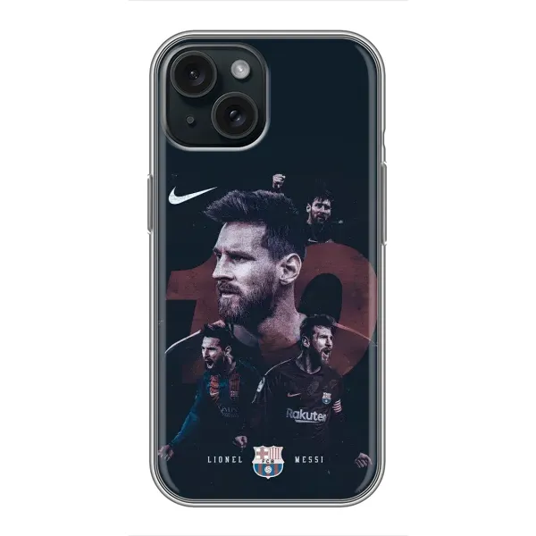 Чохол з принтом «Мессі 10» для iPhone 15