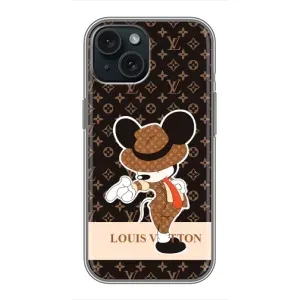 Чехол Disney Mouse iPhone 15 (PREMIUMPrint) (Микки Джексон)