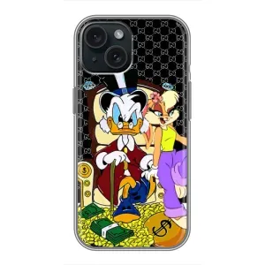 Чехлы для iPhone 15 - Скрудж МакДак Louis Vuitton (PREMIUMPrint) (Стильная Утка)