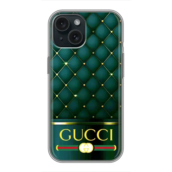 Чохол з принтом «Текстура Гуччі» для iPhone 15 Чохол з принтом «Текстура Гуччі» для iPhone 15