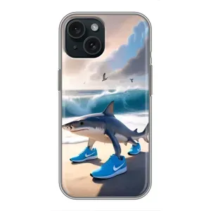 Чехол с мемом Тралалело тралала на iPhone 15