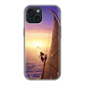 Чохол з мультфільмом Ваяна iPhone 15 (Захід сонця Ваяна)