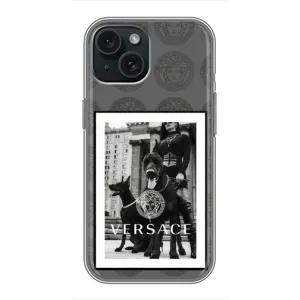 Чехлы VERSACE для Айфон 15 (PREMIUMPrint) (Версаче)