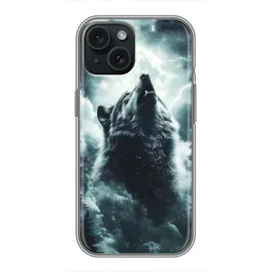 Чохол з картинкою 'Хижаки' для iPhone 15