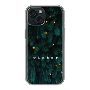 Новогодние, Праздничные Чехлы для iPhone 15 - 2024 год (Winter)