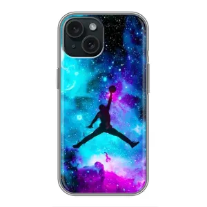 Чехлы для iPhone 15 - с картинкой JORDAN (AlphaPrint) (Яркий Джордан)