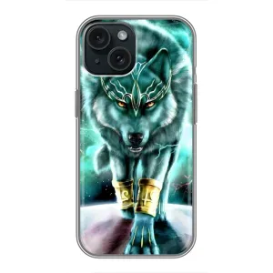 Захисні чохли для Епл 15 (AlphaPrint) (ХІТ продаж) ВОВК