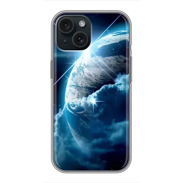 Чехол с принтом «Земля с космоса» для iPhone 15 Чехол с принтом «Земля с космоса» для iPhone 15