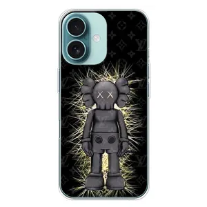 Чехлы для iPhone 16 Plus - Bearbrick Louis Vuitton (PREMIUMPrint) (Bearbrick LV)