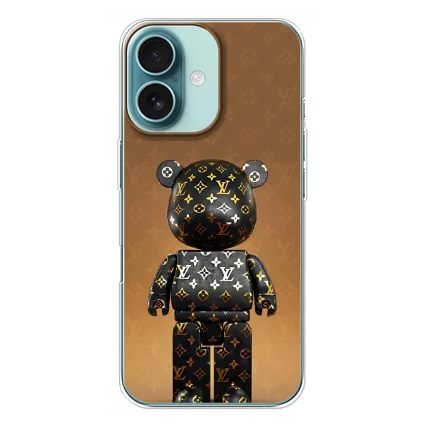 Чехол с принтом «Bearbrick» для iPhone 16 Plus