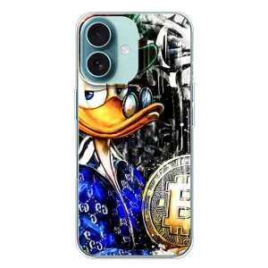 Чехлы для Айфон 16 Плюс - Scrooge MagDag (PREMIUMPrint) (Биткойн Скрудж)