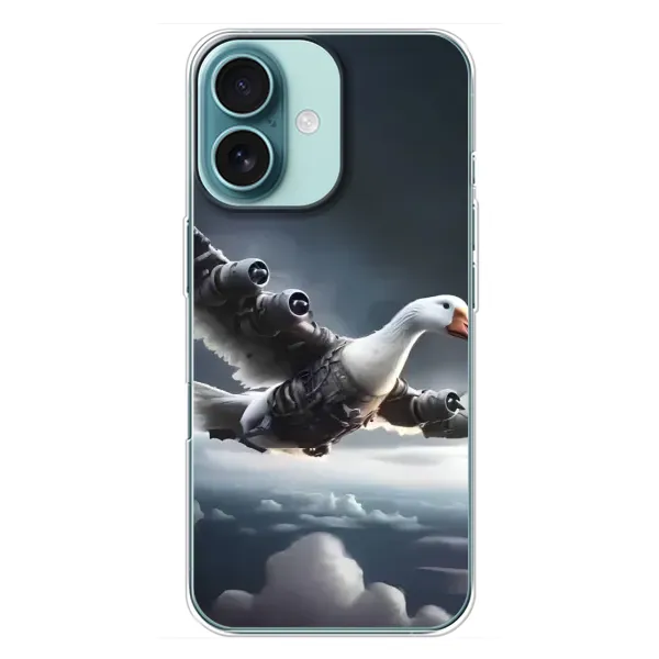 Чохол з принтом «Бомбардіні гусіні» для iPhone 16 Plus Чохол з принтом «Бомбардіні гусіні» для iPhone 16 Plus