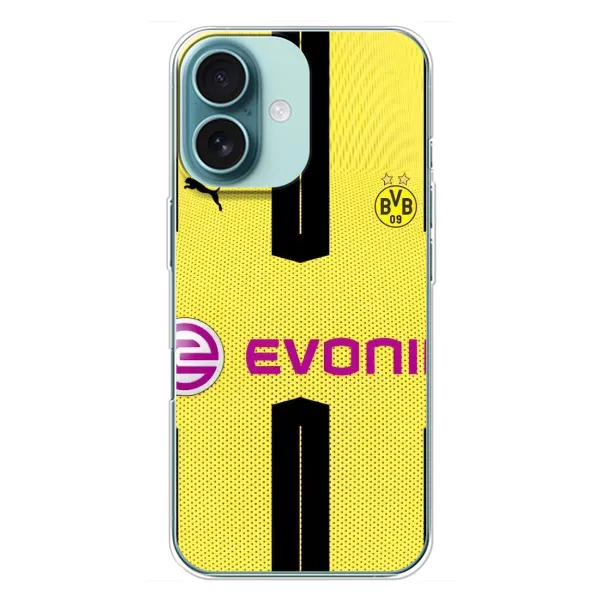 Чохол з принтом «BVB» для iPhone 16 Plus