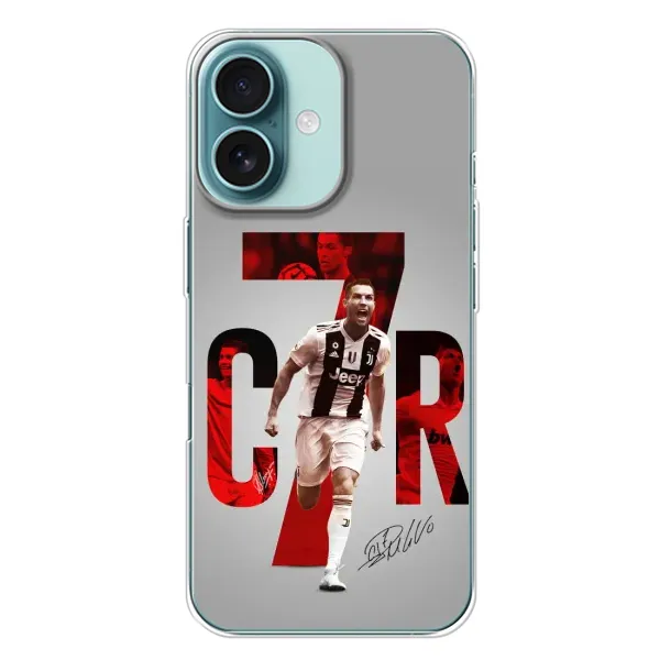 Чехол с принтом «C7R» для iPhone 16 Plus Чехол с принтом «C7R» для iPhone 16 Plus