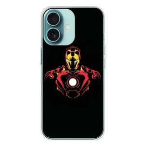 Чехлы с героями Марвел iPhone 16 Plus (VPrint) (Человек железный)