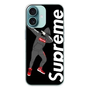 Чехол для iPhone 16 Plus с картинкой Supreme (AlphaPrint) (Деб Суприм)